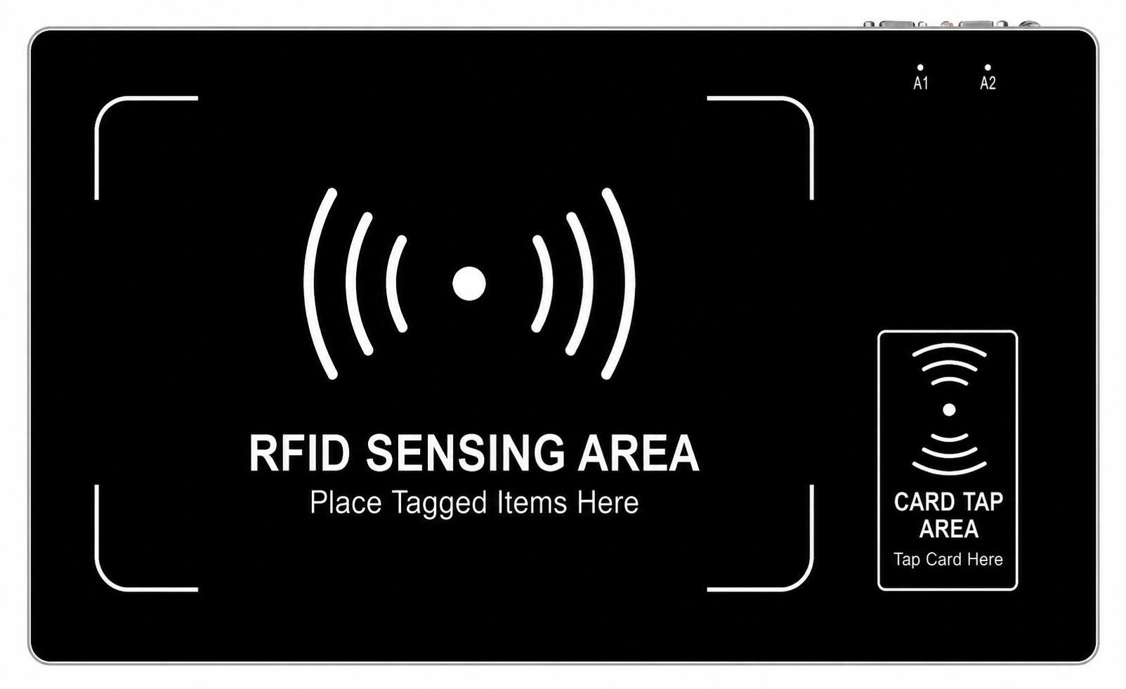 HF desktop reader-writer for controlled workstation verification