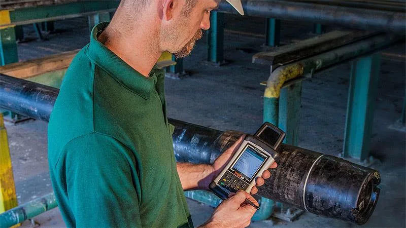 Handheld RFID verification on an oilfield tubular asset